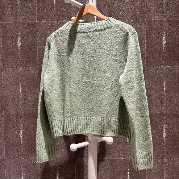 Plush Italian Silk Crew Neck Sweater (Vince) - Picture 4 of 14